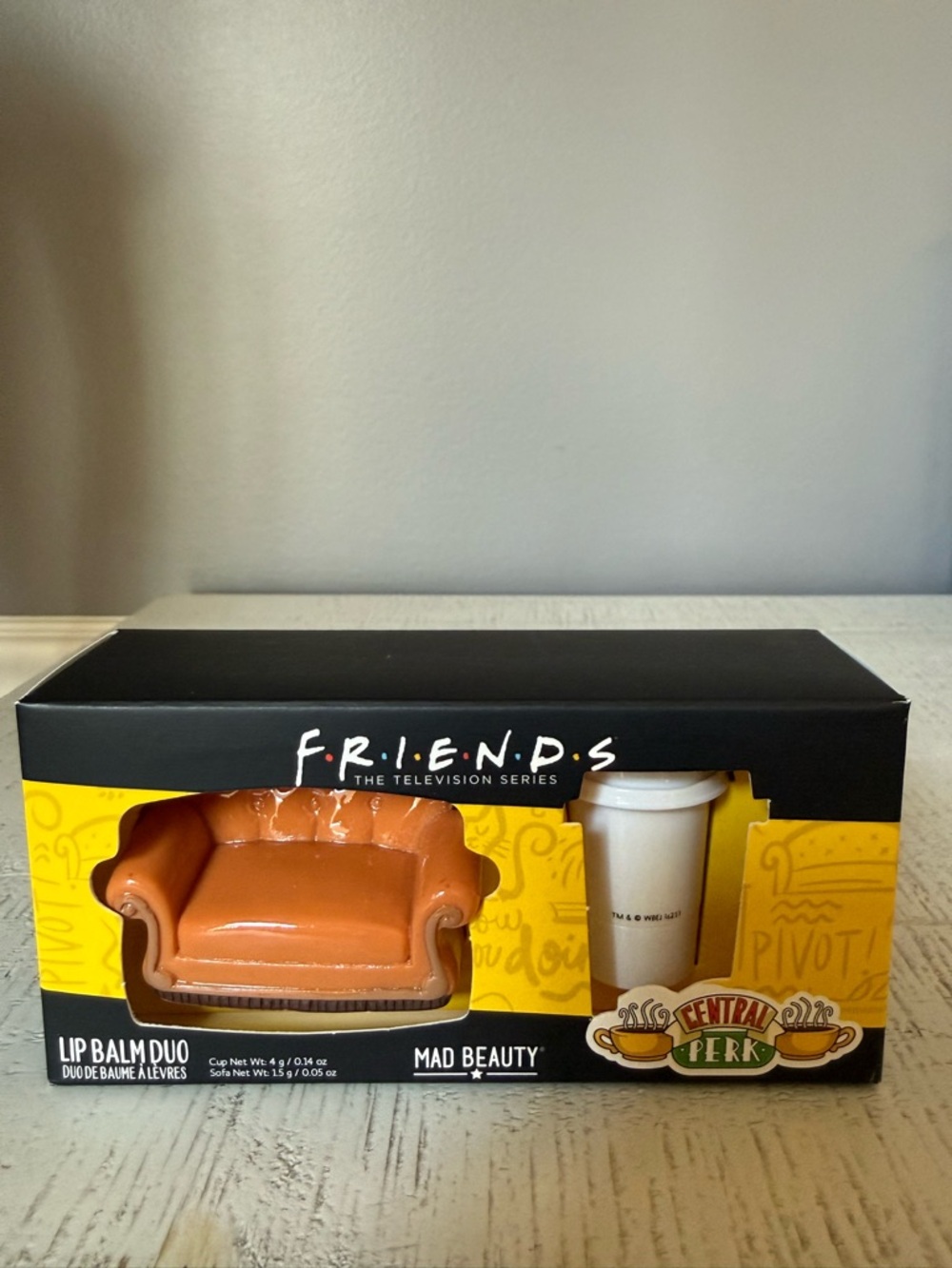 FRIENDS Lip Balm Set - Black & White Packaging